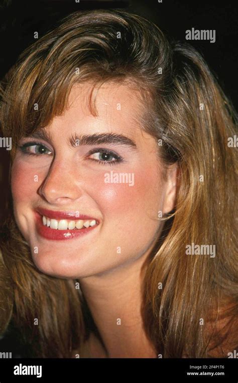 Brooke Shields 1985 Photo By Adam Scull Mediapunch