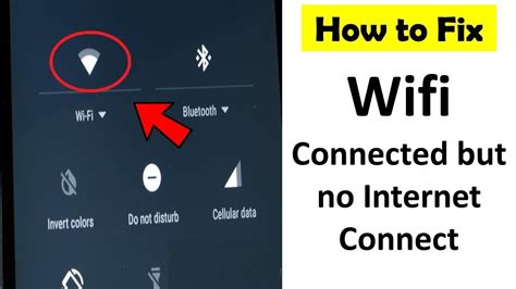 How To Fix Wifi Problem In Android Wifi Connected But No Internet