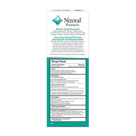 Nizoral Scalp Psoriasis Shampoo And Conditioner 11 Ounce Pricepulse