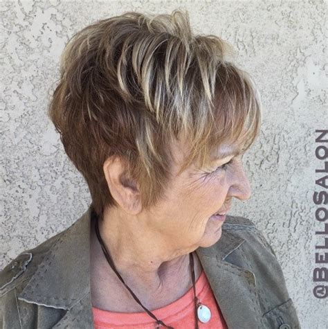 2022 Short Haircuts For 70 Year Old Woman