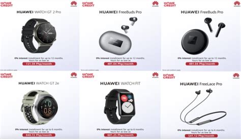 Shop Huawei Devices Via Home Credits Installment Exclusives
