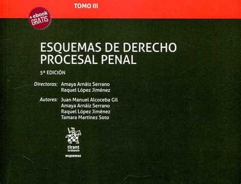 Libro Esquemas De Derecho Procesal Penal 9788491907978 Arnaiz