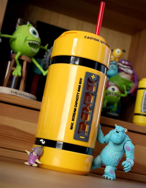Dan The Pixar Fan Monsters Inc Scream Canister Water Bottle Shopdisney