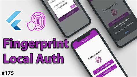 Flutter Tutorial Fingerprint Touch Id Local Auth Youtube