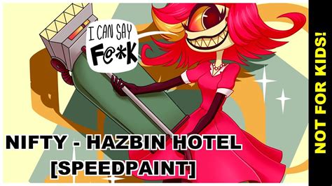 Hazbin Hotel Nifty Fanart Speedpaint Sai Youtube