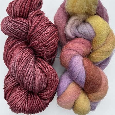 Fa Thrum Mitten Kit Mulberry Simply Socks Yarn Company