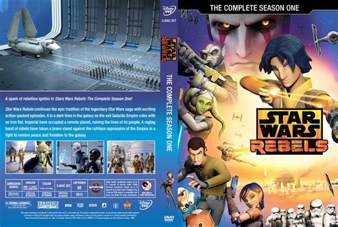 Star Wars Rebels Season 1 2015 Dvd Custom Cover Dvd Cover Design