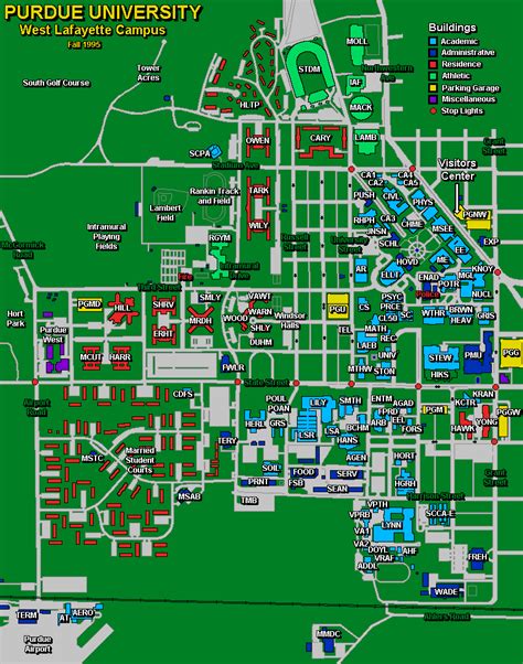 Purdue Campus Map