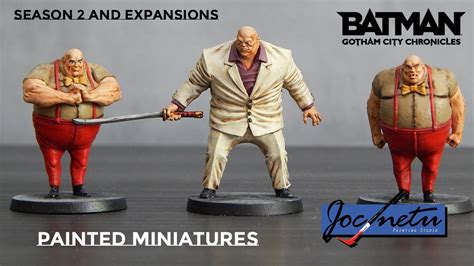 Batman Gotham City Chronicles Season 2 And Expansions Painted Minis