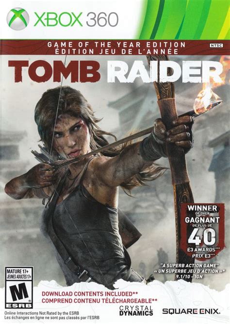 Tomb Raider Game Of The Year Edition 2013 Mobygames