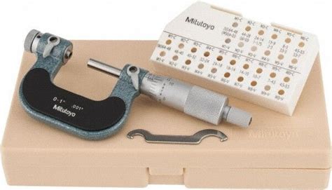 Mitutoyo 126 137 Screw Thread Micrometer For Sale Online Ebay
