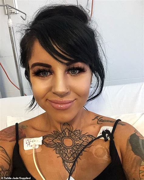 mother tahlia jade suffers three strokes at the age of 27 despite being healthy daily mail online