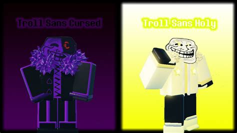 Request Troll Sans Cursed Troll Sans Holy Showcase Trollge