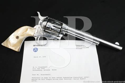 Colt Black Powder Frame 45 Single Action Army 75″ Revolver 1876