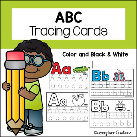 Abc Tracing Cards Made By Teachers
