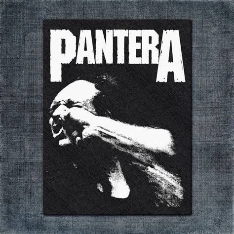 Pantera Back Patch Pantera Vulgar Display Of Power Big Back Patch