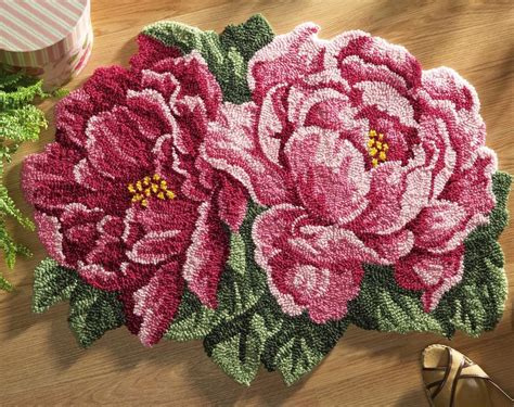 Collections Etc Product Page Flower Rug Rug Hooking Designs Rug