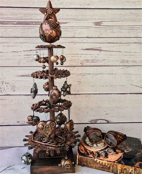 Steampunk Christmas Tree Unique Creations By Anita Steampunk