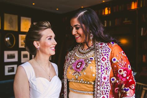 Lesbian Indian Wedding At Eventi Hotel Nyc Erica Camille