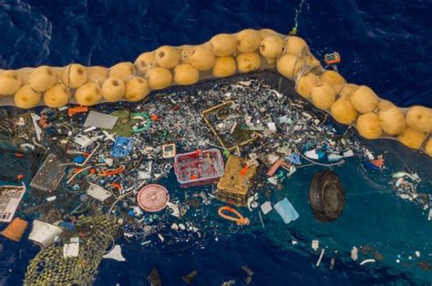 History Is Made As Pollution From Great Pacific Garbage Patch Is Collected