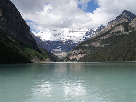 1920x1080px 1080p Free Download Lake Louise Glacier Alberta Lake