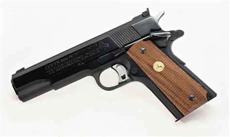 Colt 1911 Gold Cup National Match Series 70 45 Auto Like New