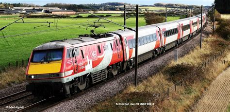 British Rail Class 91 Lner 90114