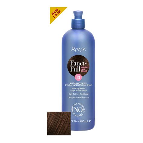 Roux Fanci Full Temporary Haircolor Rinse Chocolate Kiss 13 152 Oz