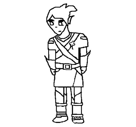 Ver más ideas sobre guerreras medievales, guerreros, medieval. Dibujo de Guerrero 1 para Colorear - Dibujos.net