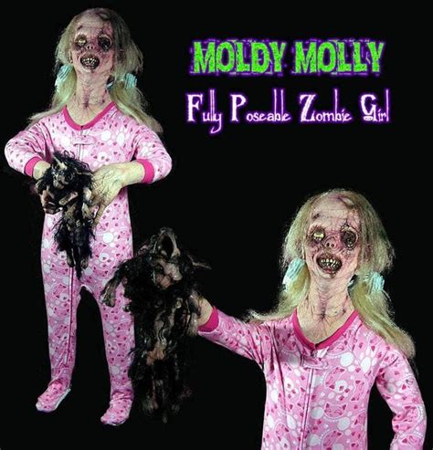 Moldy Molly Zombie Kid Halloween Decorations The Horror Dome