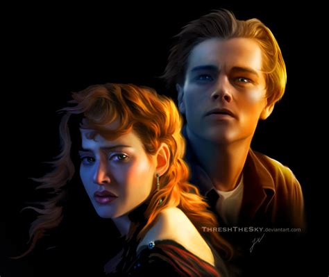 titanic jack and rose drawing