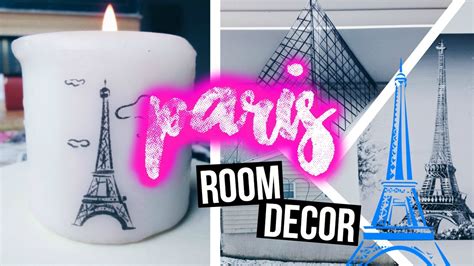 With these paris party ideas you'll feel like you're in paris. 🌸 DIY City Inspired Room Decor {PARIS} 🌸 - YouTube