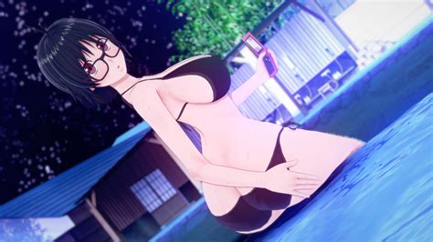 Rule 34 1girls 3d Artist Request Bikini Cellphone Female Female Only Glasses Hunter X Hunter