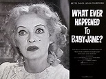 Original What Ever Happened To Baby Jane ? Movie Poster - Bette Davis