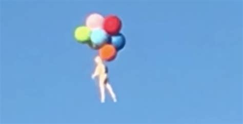 Two Teens Tie Balloons To Blow Up Sex Doll And Release It In West