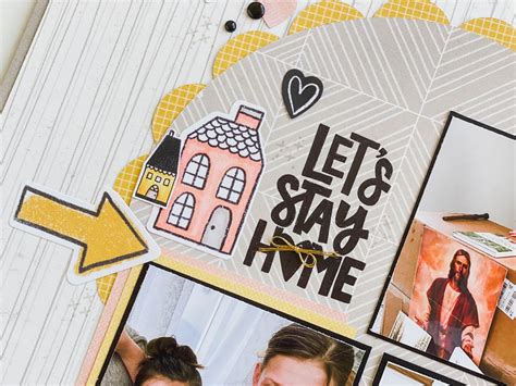 Scrapbook To Document Time At Home Lets Stay Home Ctmh Scrapbooking