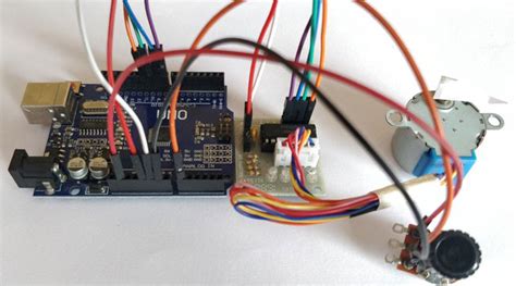 Arduino Stepper Motor Speed Controller Using Potentio