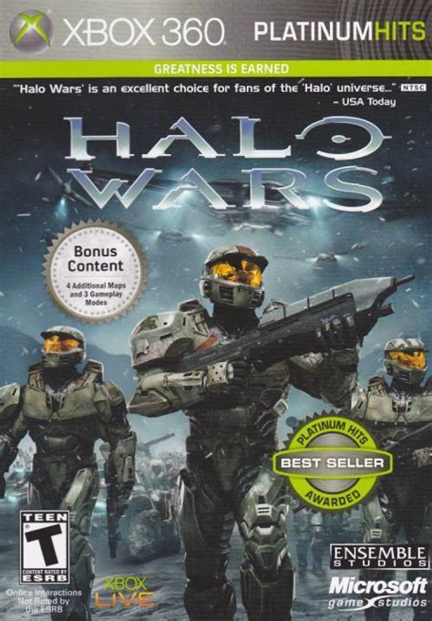 Halo Wars Platinum Hits Xbox 360 Game
