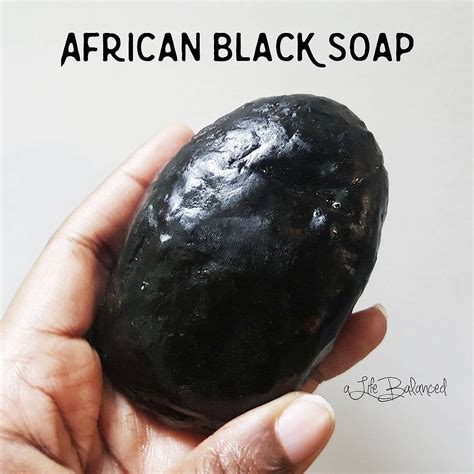 Traditional african black soap made by local women is made from the following ingredients: Raw African Black Soap / a Life Balanced