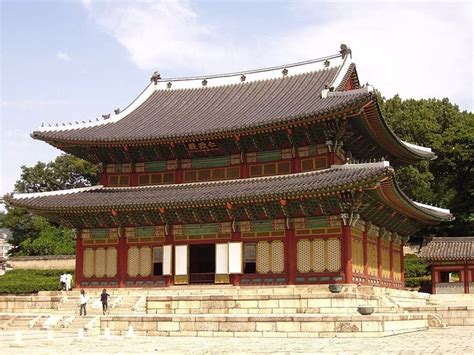 Changdeokgung Palace Infographic South Korea Travel Architecture