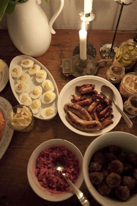 Proof that it's more than just a breakfast side. What Charlie Ate; Swedish Christmas (Julbord) and Hanukkah ...