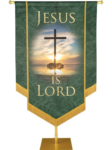 Jesus Is Lord Names Of Christ Hand Made Banner Praisebanners
