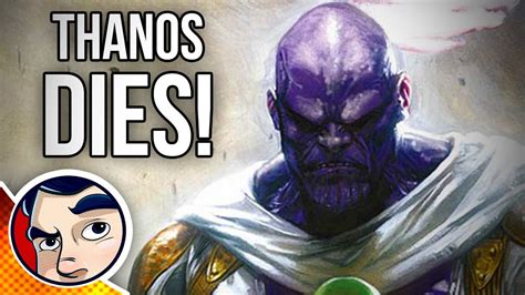 Annihilation Death Of Thanos Complete Story Youtube