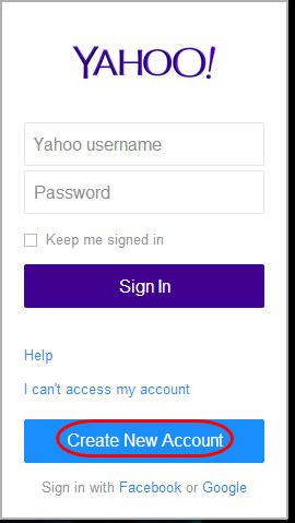 Aol mail gives you a personalized mail experience to connect with your friends and family. Yahoo Mail Account Registration - Sign Up for New Account