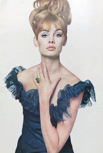 Jean Shrimpton Photo By Bailey Vogue February 1964 Pjcalder 1963