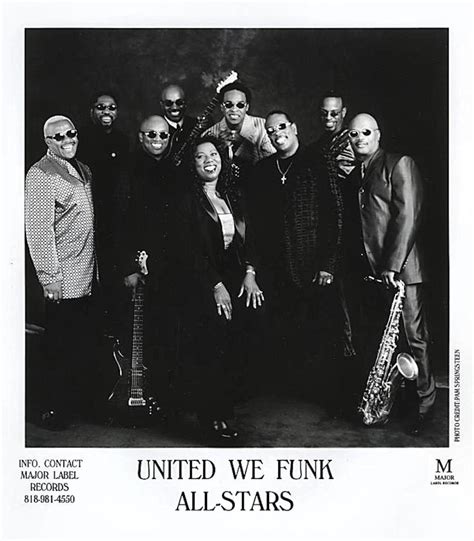 United We Funk All Stars Vintage Concert Photo Promo Print At Wolfgangs