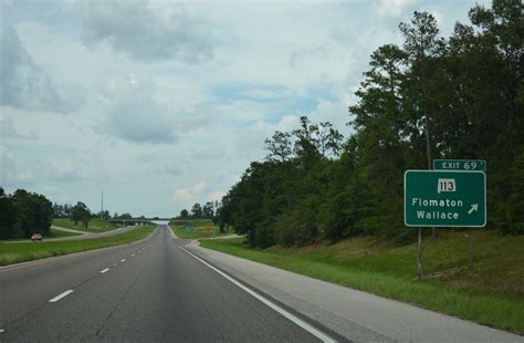 Interstate 65 North Baldwin Escambia Counties Aaroads Alabama