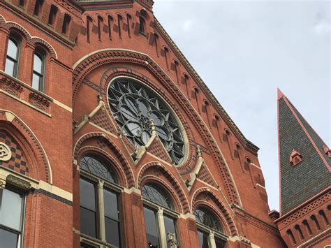 There were many exhibits throughout the structure, including art, musical, photographic and stamp exhibits, as well as a military display and exhibits by the ohio mechanics' institute. New And Improved Cincinnati Music Hall Re-Opened | WVXU