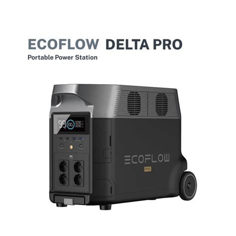 Ecoflow Delta Pro 220v Portable Power Station 3600wh Solar Generator