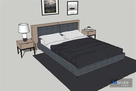 Sketchup Warehouse Bed Model